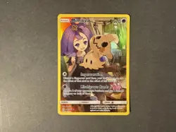 Pokemon Mimikyu TCG Cosmic Eclipse Holo Card 245/236 Full Art Secret Rare - Image 2
