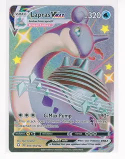 Lapras VMax SV111/SV122 Shining Fates Pokemon Card (LB3) - Image 1