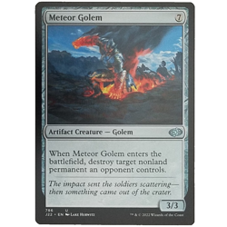x1 Meteor Golem J22 MTG M/NM Uncommon Colorless Artifact Creature Golem TCG CCG - Image 1