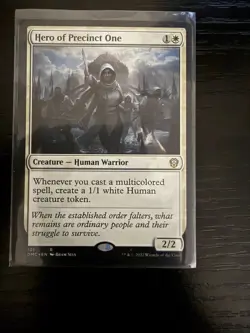 x1 Hero of Precinct One R MTG Commander: Dominaria United M/NM, English - Image 1