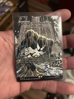 REANIMATE (BORDERLESS) Marvel's Spider-man: Marvel Universe Magic MTG 0020 - Image 1