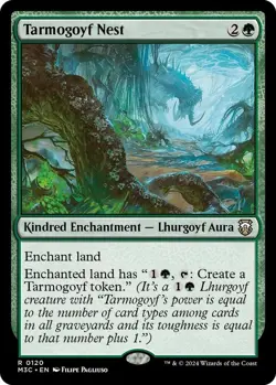 Tarmogoyf Nest 120 MTG Commander M3C Rare NP - Image 1