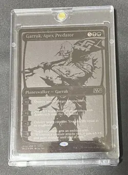 Garak SDCC Foil Rare MTG Apex Predator Black EDH Card - Image 1