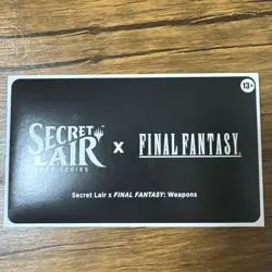 MTG Secret Lair Weapons Foil English Final Fantasy Summer Superdrop 2025 Unopene - Image 2