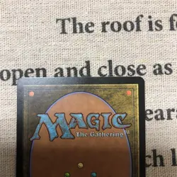 Dwell on the Past Foil MTG Nostalgic Card Unused Waterproof PSA Graded - Image 4