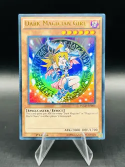 Dark Magician Girl YGLD-ENB03 Secret Rare 1st Edition Yugioh Card - Image 1