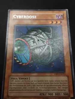 YUGIOH 2004 | CYBER JAR | DB1-DE043 | GERMAN | RARE | VERY GOOD (MP) - Image 5