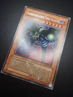 YUGIOH 2004 | TOON SUMMONED SKULL | DB1-DE040 | GERMAN | RARE | VERY GOOD (MP) - Image 3