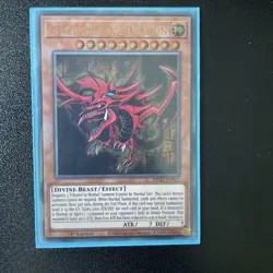 Yugioh Slifer The Sky Dragon Ultra Pharaoh's Rare KICO-EN063 1st Edition M/NM - Image 1