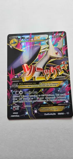 M Latios EX 102/108 XY Roaring Skies Pokemon Card Full Art Mega Holo - NM/VLP - Image 1