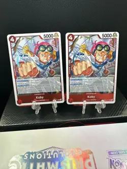 Koby PRB02-001 R ONE PIECE Card Game ENGLISH Lot Of 2, Read Desc. - Image 1