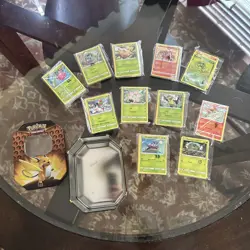 Pokemon 327 Cards Bulk Lot - No Duplicates. common uncommon Multiple Sets Years - Image 1