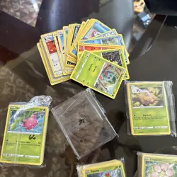 Pokemon 327 Cards Bulk Lot - No Duplicates. common uncommon Multiple Sets Years - Image 2