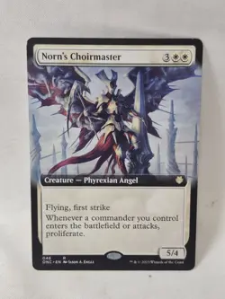 MTG English Norn's Choirmaster (Extended Art) NM Normal - Image 1