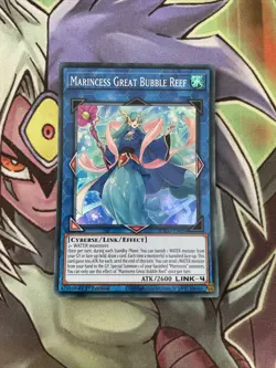 ETCO-EN054 Marincess Great Bubble Reef Super Rare 1st Edition NM Yugioh Card - Image 1