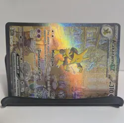 Pokemon Alakazam EX TCG Scarlet Violet-151 Holo Full Art Card 201/165 - Image 2