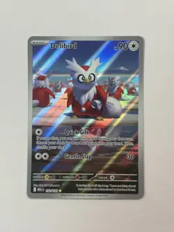 Pokemon Delibird 152/132 Mega Evolution Illustration Rare Card NM - Image 1