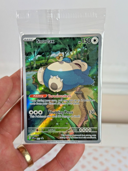 Pokemon TCG Snorlax 051 SV Scarlet & Violet 151 Promo Card Lot SEALED [X3] - Image 2