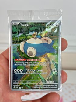 Pokemon TCG Snorlax 051 SV Scarlet & Violet 151 Promo Card Lot SEALED [X3] - Image 3
