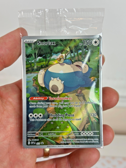 Pokemon TCG Snorlax 051 SV Scarlet & Violet 151 Promo Card Lot SEALED [X3] - Image 4