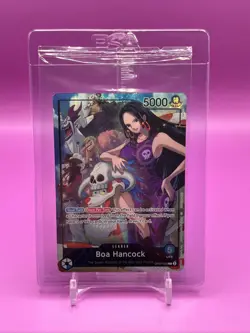 Boa Hancock One Piece TCG Promotion Card - OP07-038 Foil - PSA Magazine Variant - Image 1