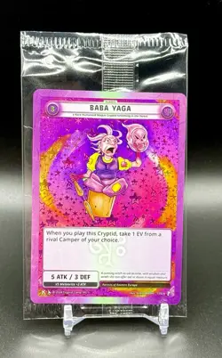 Cryptid Camp TCG Baba Yaga Promo Card CC024 Kickstarter Backer Sealed - Image 1