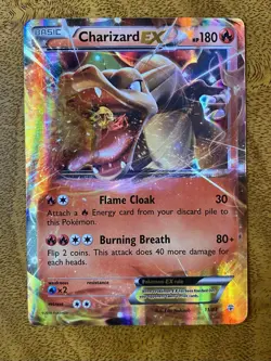 Charizard EX 11/83 Generations XY 2016 Pokemon Ultra Rare Holo (2 Cards) LP-NM - Image 4