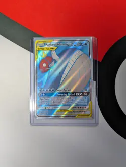 Pokemon TCG Magikarp Wailord GX Tag Team Full Art Holo Card 160/181 NM Condition - Image 1