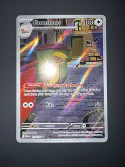Mega Evolution MEG EN 153 Gumshoos Illustration Rare Pokemon Card - Image 2