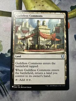 1x Guildless Commons- NM- The List Reprints- Mtg Magic The Gathering Card - Image 1