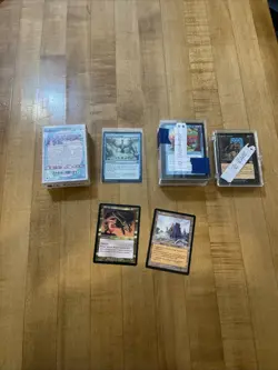 Magic The Gathering 1995-2001/17 Lot W/ Over 150 Cards Rares & Uncommons - Image 1