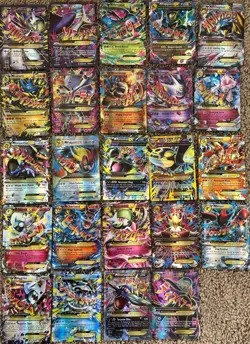 POKEMON CARDS: INCLUDES MEGA EX's, GX's, TAGE TEAM GX's, TRAINERS, & ENERGIES - Image 1