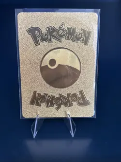 Pokemon MEWTWO Gold!! EX HP 170 Gold Foil Fan Art Card 98/99 - Image 2