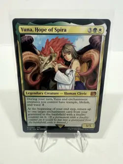 Magic: The Gathering Final Fantasy Yuna, Hope of Spira Card #250 - Image 1