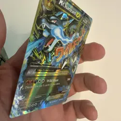 Mega Charizard EX Pokemon Card 108/106 Holo Rare Wild Blaze 2016 - Image 5