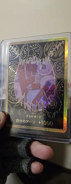 DON !! Card Katakuri Gold Frame ONE PIECE Card The Best PRB-01 Japanese NM - Image 3