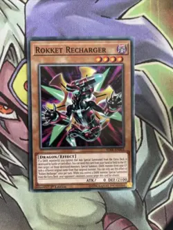 SDRR-EN003 Rokket Recharger Common 1st Edition NM Yugioh Card - Image 1