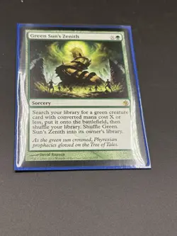 Green Sun's Zenith - Mirrodin Besieged - NM - MTG - Image 1