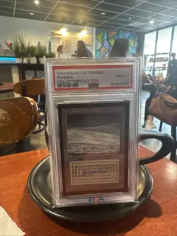 TUNDRA 1993 MAGIC THE GATHERING CE PSA 8 Dual Land Ultimate Power 🦾🫵 - Image 2