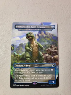 Babygodzilla, Ruin Reborn Pollywog Symbiote Ikoria: Lair of Behemoths Regular LP - Image 1