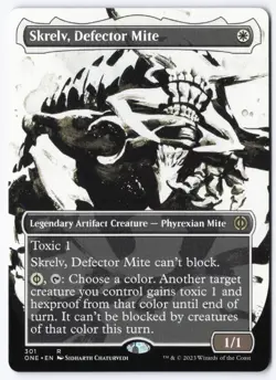 Skrelv, Defector Mite (Showcase) R Phyrexia: All Will Be One 301 NM - Image 1