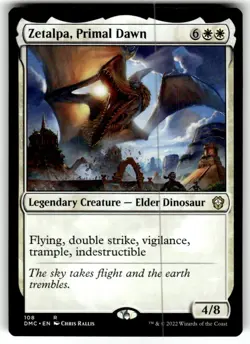 Zetalpa, Primal Dawn Commander Masters Regular MTG NM - Image 1