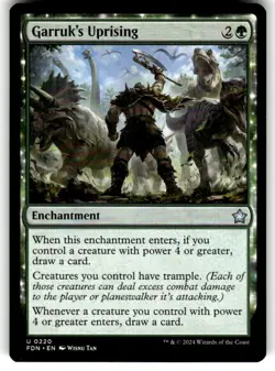 Garruk's Uprising Foundations Regular MTG - Image 1
