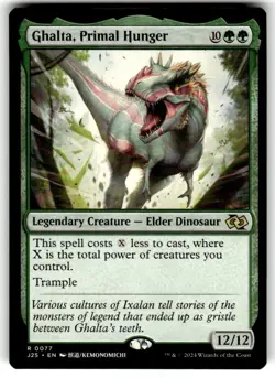 Ghalta, Primal Hunger (Anime) Foundations Jumpstart Regular MTG - Image 1