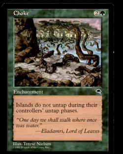 Choke Tempest Light Play MTG Magic the Gathering - Image 1