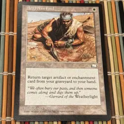 Argivian Find - Weatherlight - LP - MTG - Free Shipping - Image 1