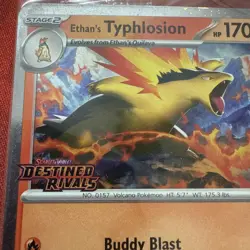 Pokemon TCG Destined Rivals Prerelease Staff Promo Cards Set Sealed - Image 2