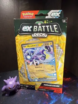 Pokemon EX Battle Deck: Victini EX & Miraidon EX Deck Box - Image 1