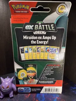 Pokemon EX Battle Deck: Victini EX & Miraidon EX Deck Box - Image 3