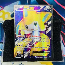 Pokemon TCG Jirachi Ex Full Art Ultra Rare Plasma Blast 98/101 Heavily Played - Image 1